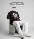 HAUS OF AMEN — The 1% Oversized Sheep Tee (Dark Espresso)